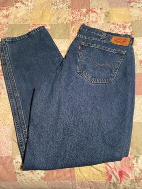 Levi's Dark Blue Relaxed Men's Jeans 40x36